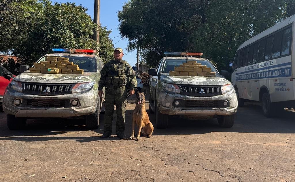 Gefron apreende cocaína em ônibus com pacientes em VG