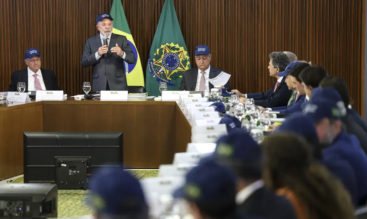Brasília (DF), 26/08/2025 - O presidente Luiz Inácio Lula da Silva coordena reunião ministerial, no Palácio do Planalto. Foto: Marcelo Camargo/Agência Brasil