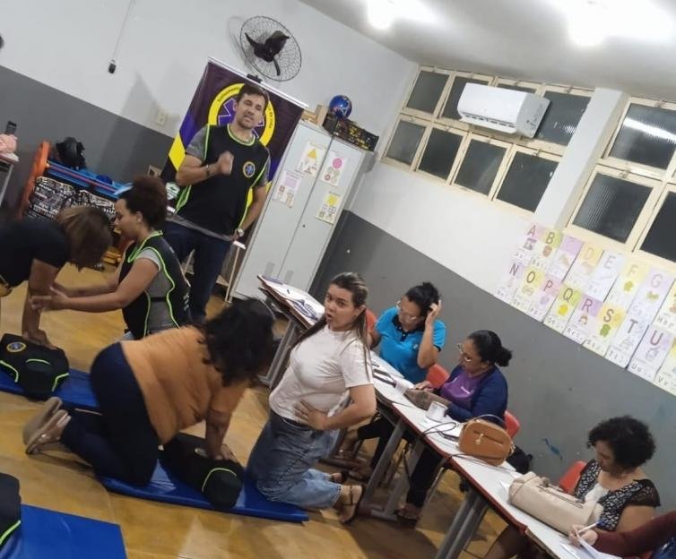 Capacitação Primeiros Socorros Professores em Cáceres