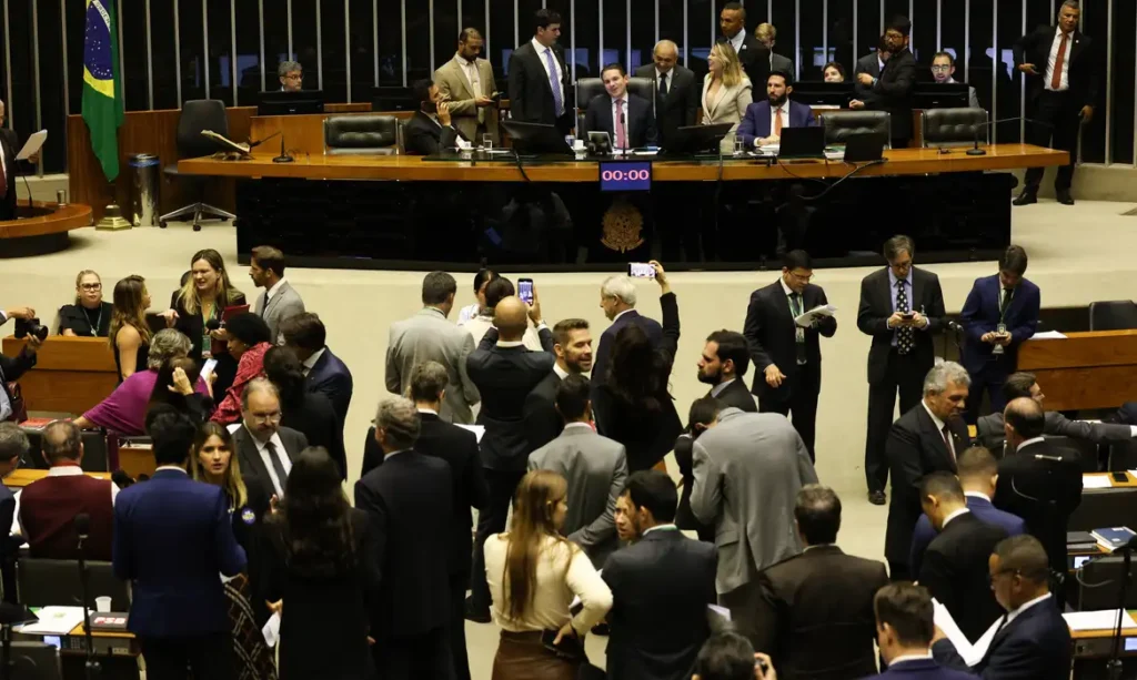 Brasília - 04/11/2025 - Sessão da Câmara dos Deputados. Foto: Lula Marques/ Agência Brasil.