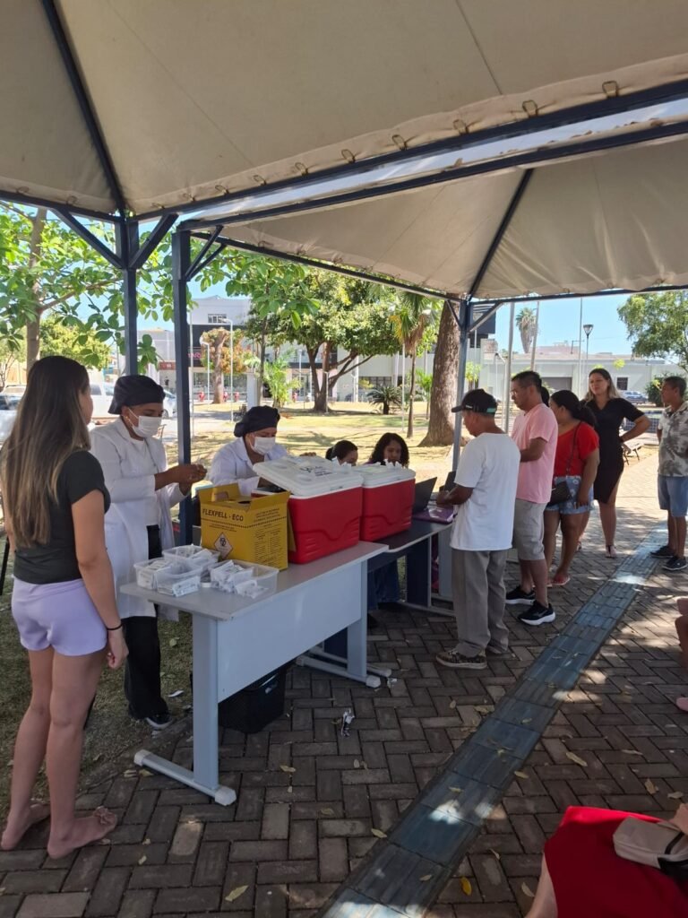 Vacinação Cáceres: Ações em UBS, praça e zona rural