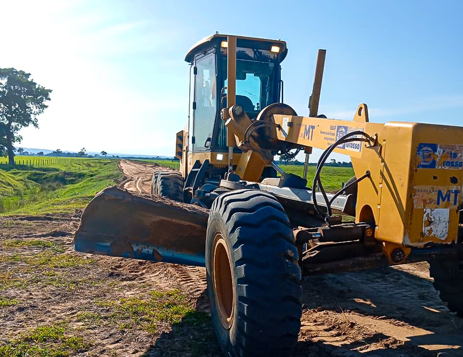 Manutenção estrada Cáceres: parceria recupera via crucial