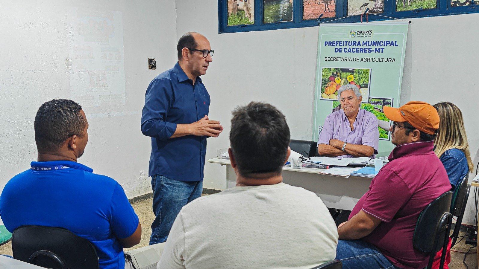 Agricultura Familiar: Vice-prefeito de Cáceres debate criação de fundo