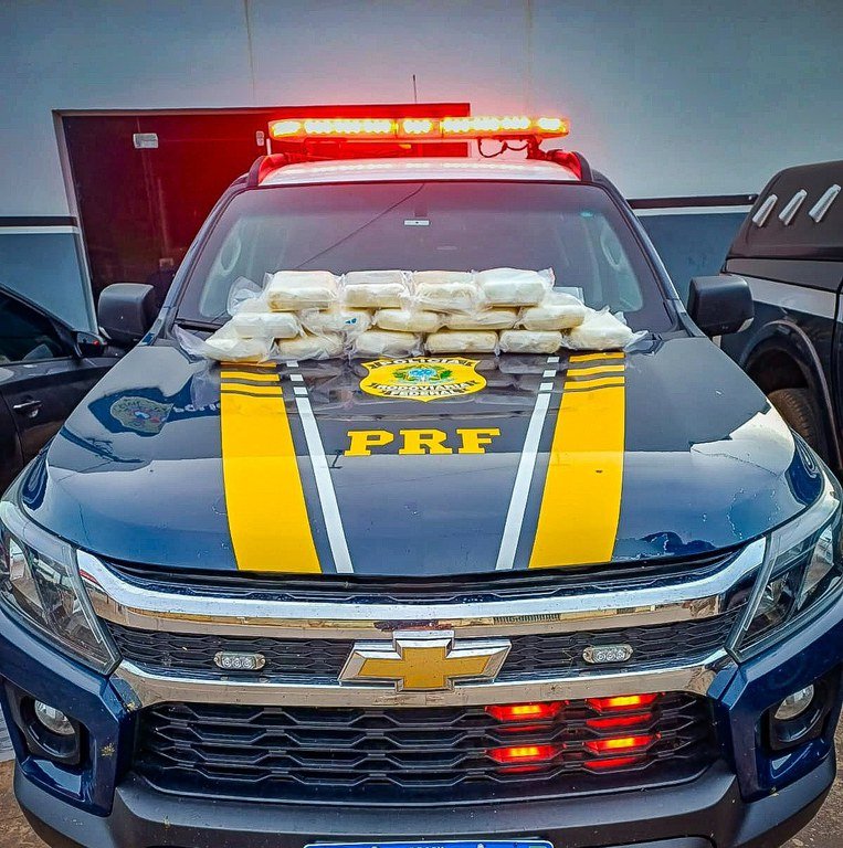 Apreensão de drogas: PRF flagra transporte em Poconé (MT)