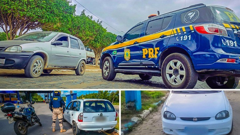 Veículo furtado PRF: Recuperação em fiscalização na BR-070