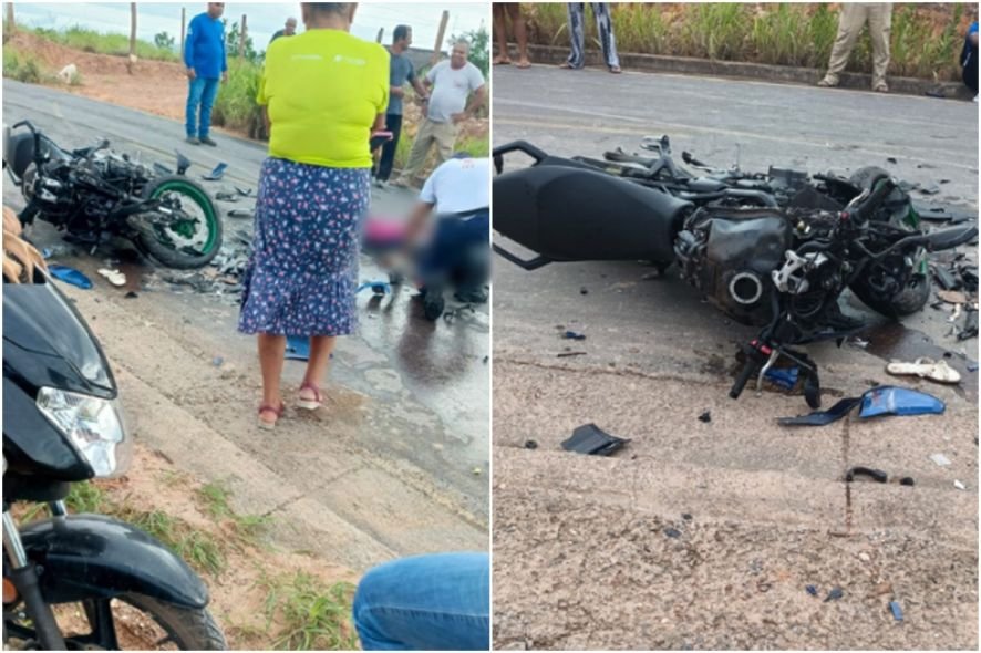 Acidente moto caminhão: Menina de 3 anos morre em Cuiabá