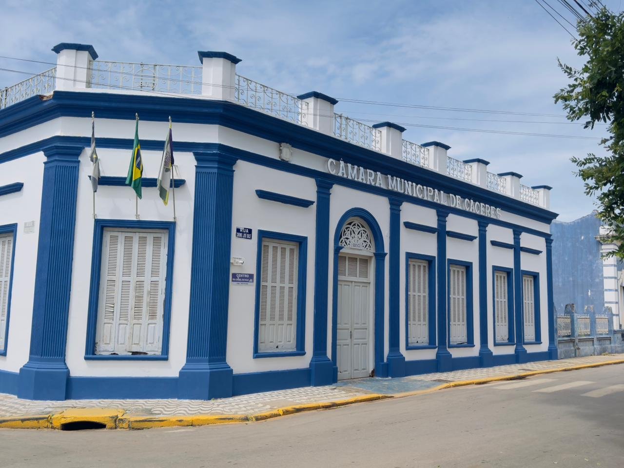 Câmara Cáceres Recesso: Atendimento e sessão alterados no Carnaval.