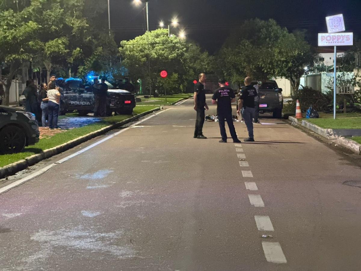 Morte Sargento PM em acidente de moto em Várzea Grande
