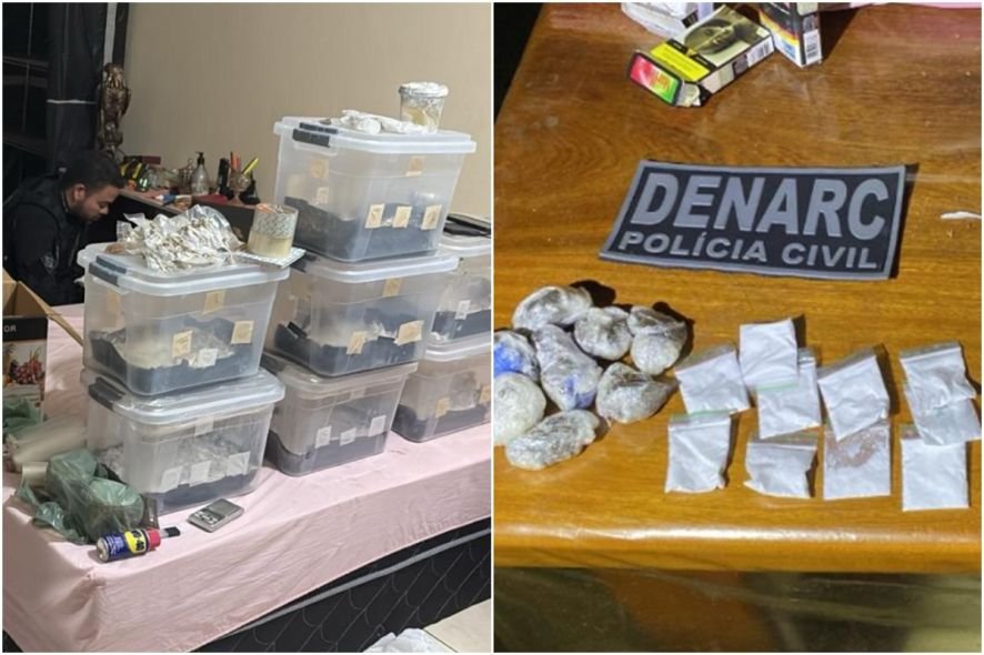 Tráfico de drogas: Operação Hidra prende 10 em MT e DF