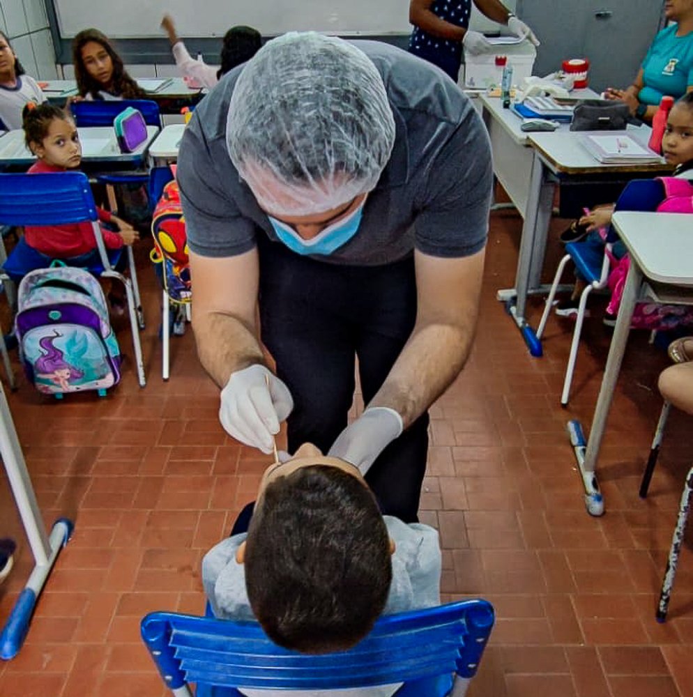 Programa de Saúde Bucal em Cáceres chega à Escola Doutor José Rodrigues Fontes