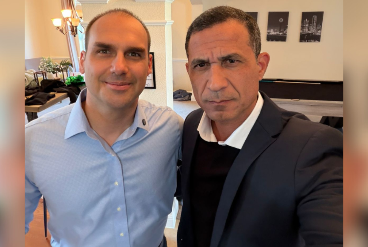 Encontro de Assis e Eduardo Bolsonaro: pauta da direita nos EUA