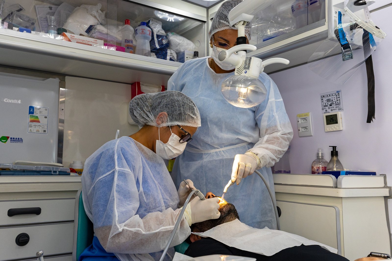 Atendimento odontológico no Ribeirinho Cidadão: Saúde de Cáceres amplia participação