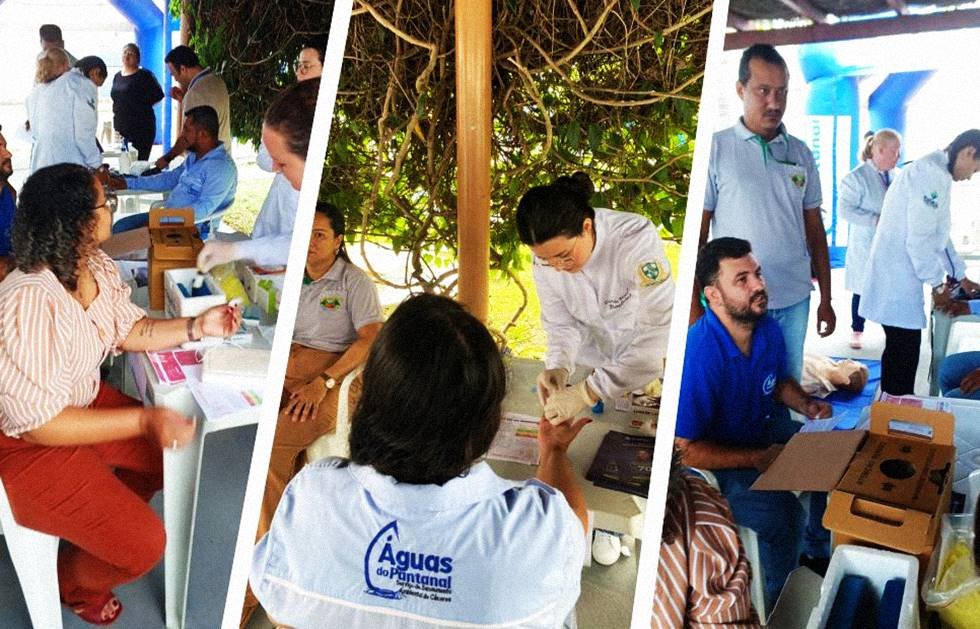 Semana da Saúde e Bem-Estar promovida pela Águas do Pantanal