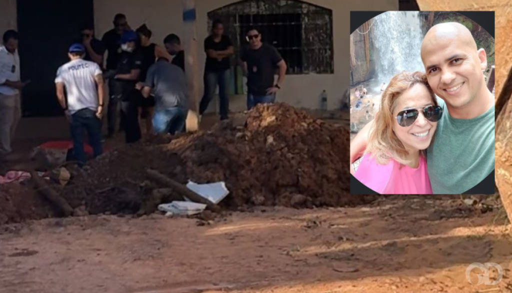 Acusado mata esposa: corpo é encontrado amarrado e enterrado