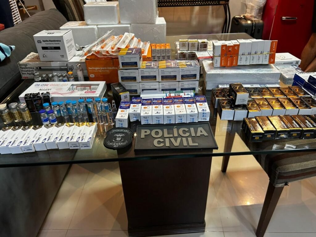 Apreensão de anabolizantes em casa de servidor da Politec
