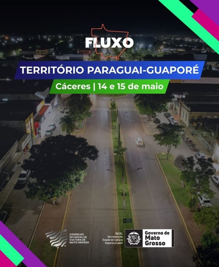 o FLUXO Paraguai-Guaporé em Cáceres para políticas culturais
