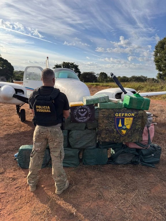 Apreensão de cocaína: PF e forças de segurança apreendem 450 kg em MT