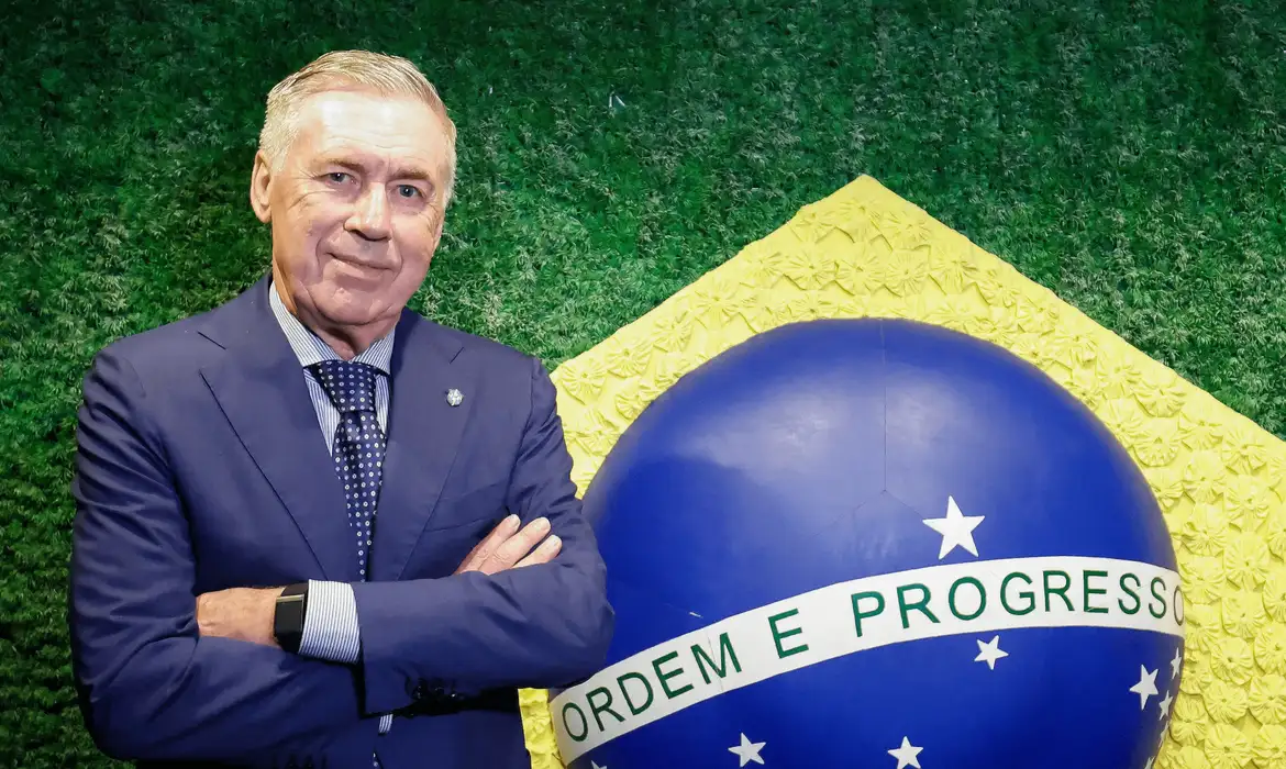 Contrato de Carlo Ancelotti: CBF anuncia renovação até 2030