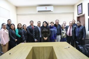 Integração entre Cáceres e San Matias: Prefeita recebe comitiva
