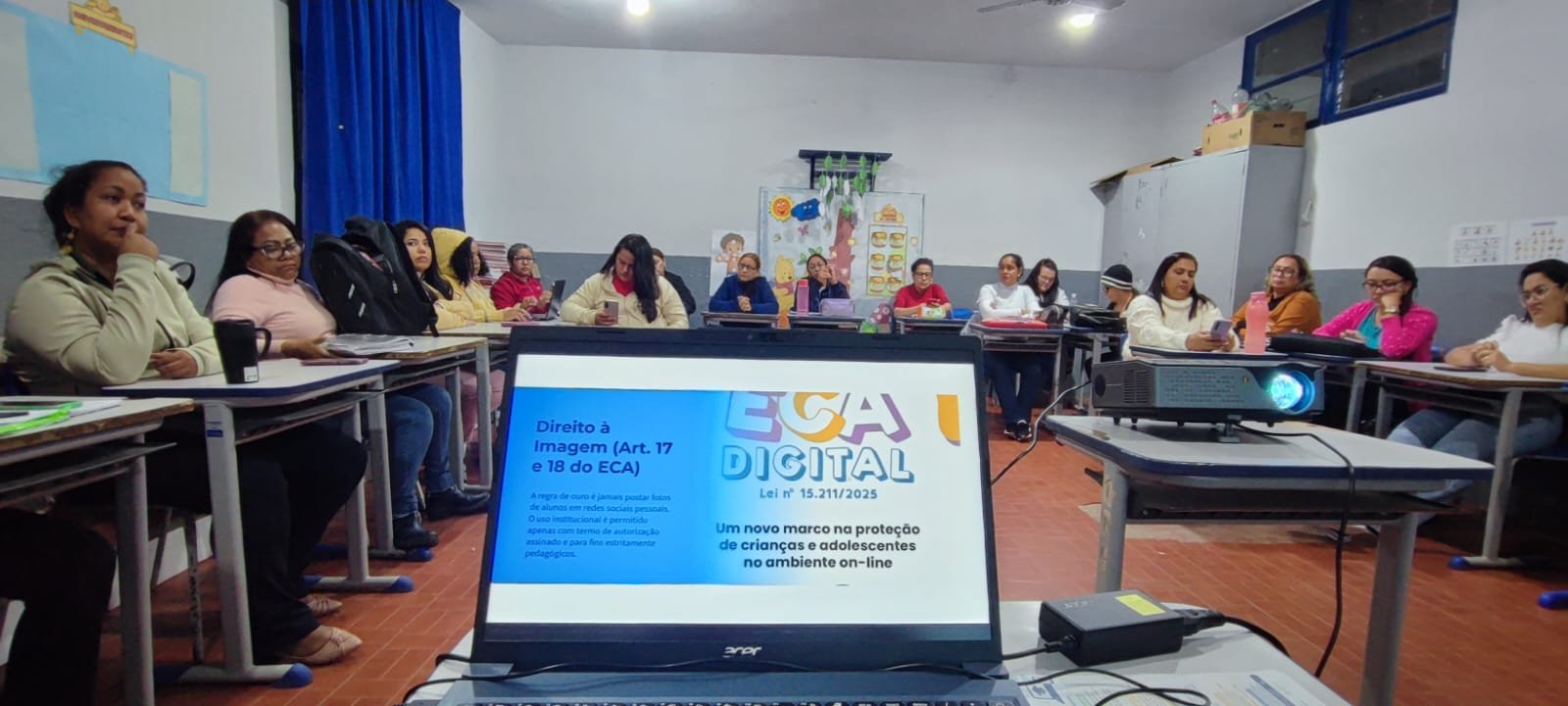Proteção Integral e Direitos Digitais: Formação em Cáceres
