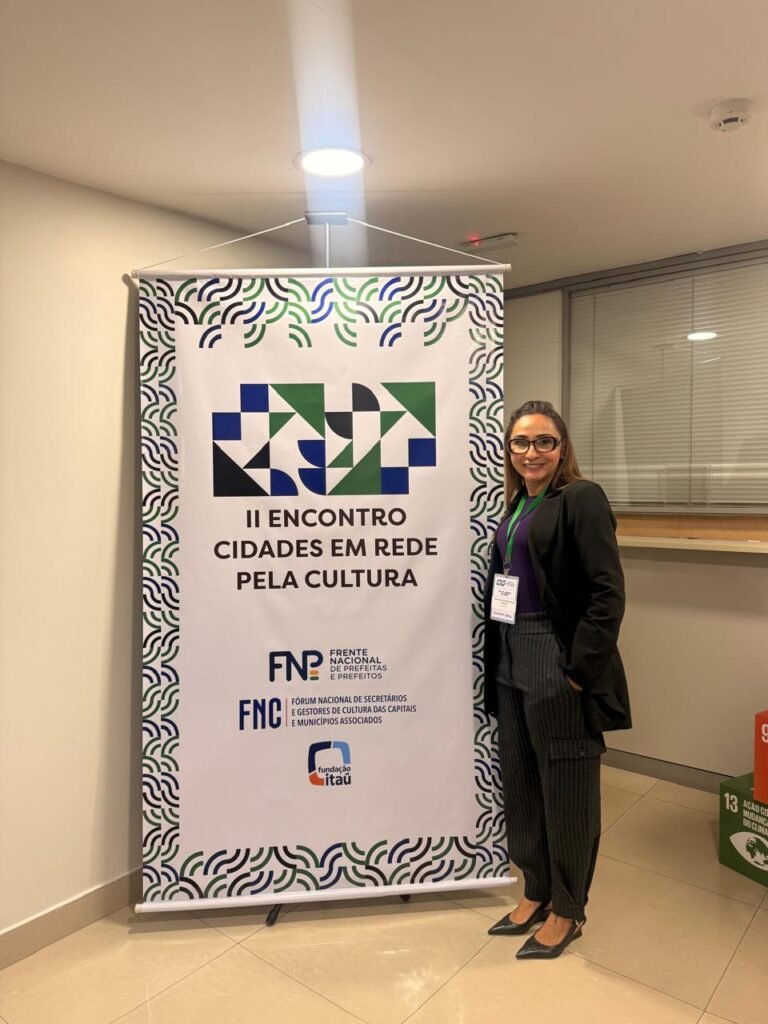 Encontro Cidades em Rede pela Cultura: Secretária de Cáceres participa