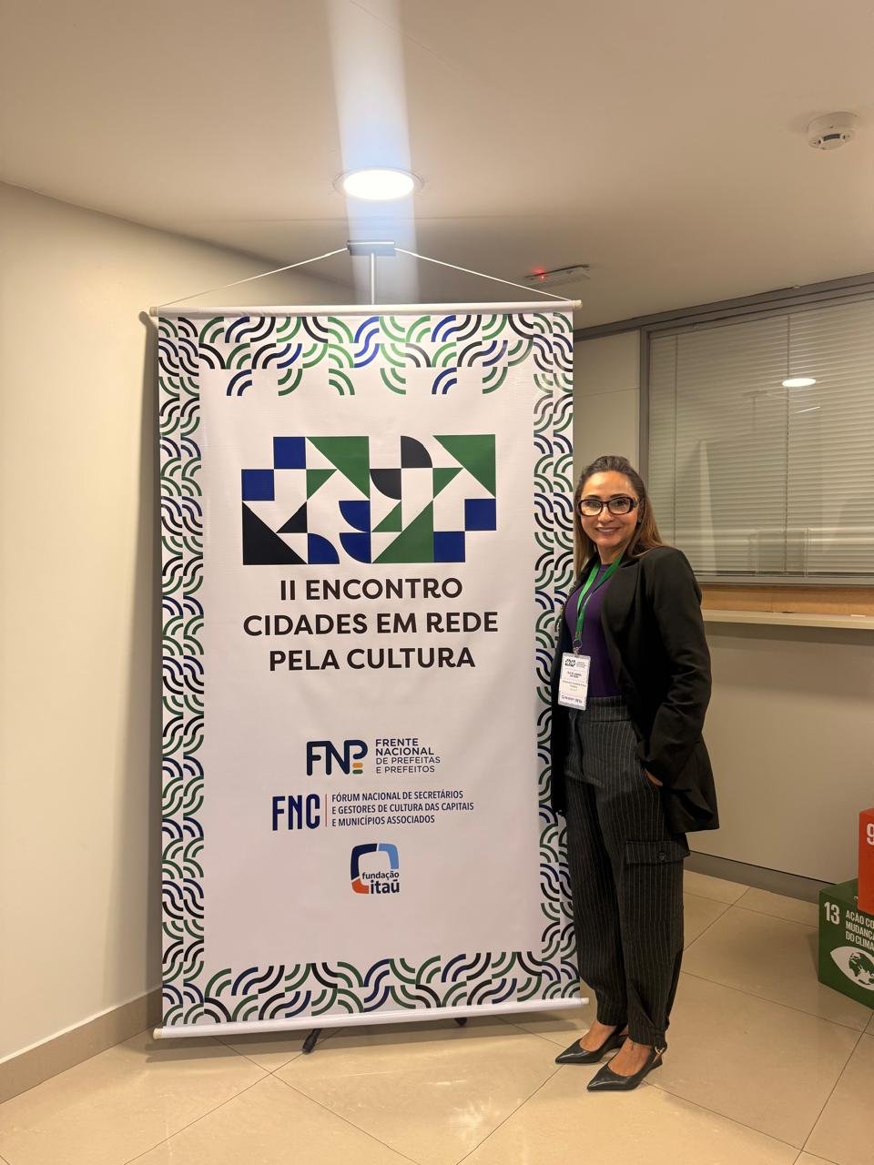 Encontro Cidades em Rede pela Cultura: Secretária de Cáceres participa