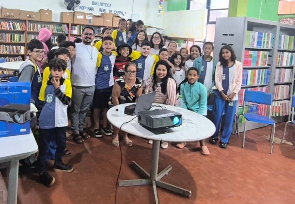 Palestra sobre saúde mental na Escola Dr. José Rodrigues Fontes