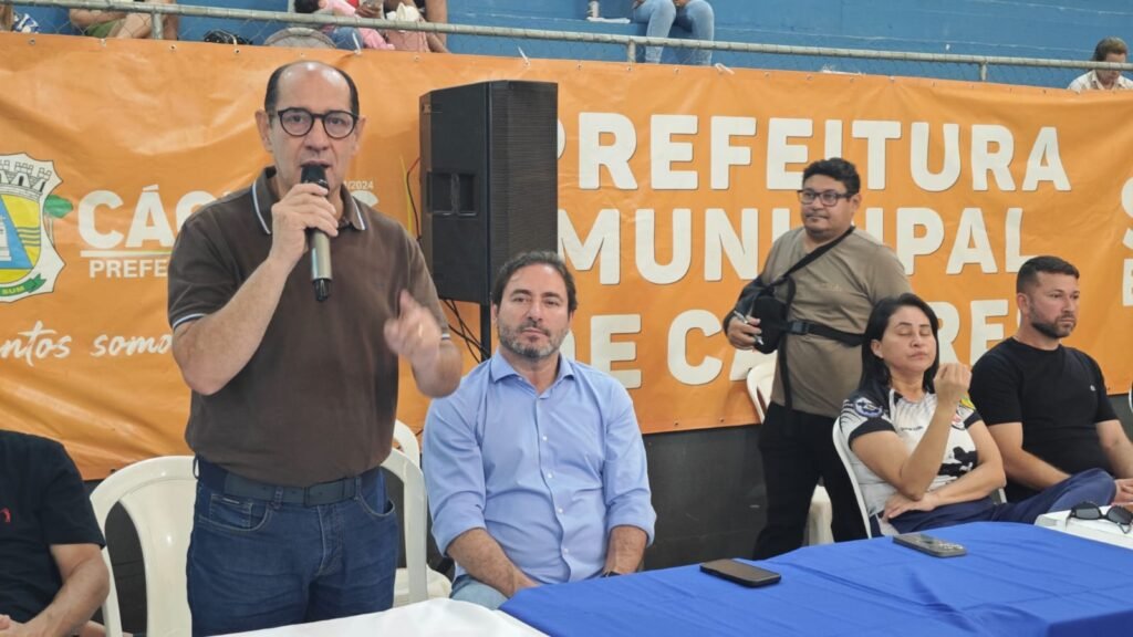 Campeonato Mato-grossense de Karatê: Prefeito em Cáceres