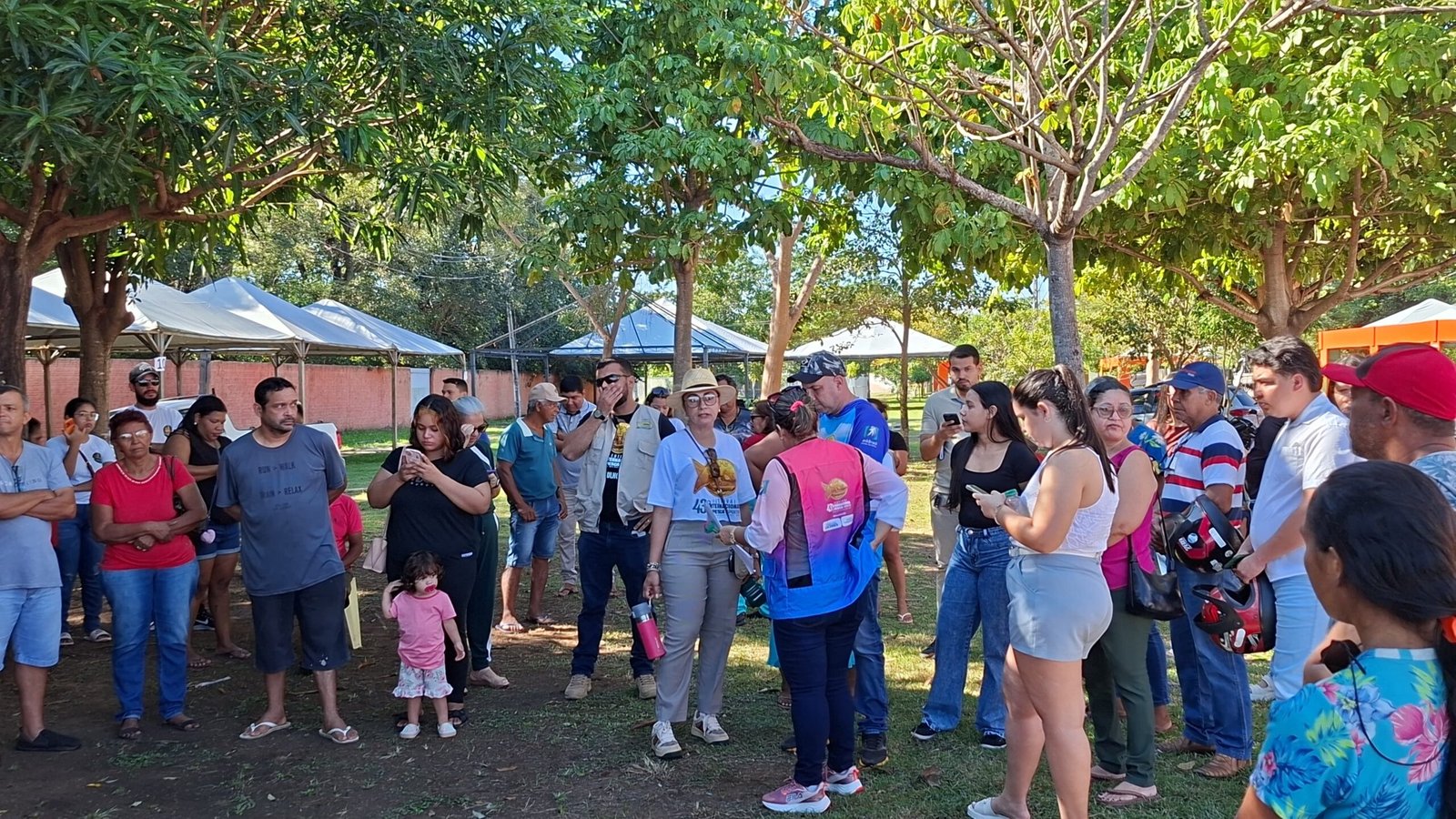 Sorteio dos espaços do FIPe realizado pela Secretaria de Turismo