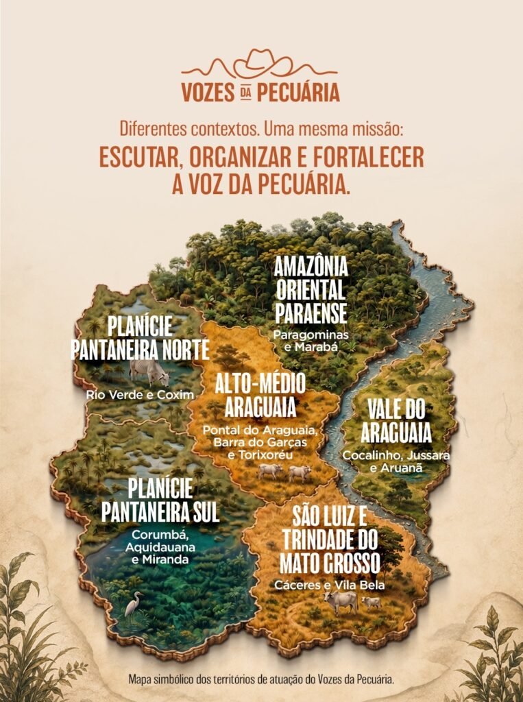 Vozes da Pecuária: ação territorial para políticas públicas
