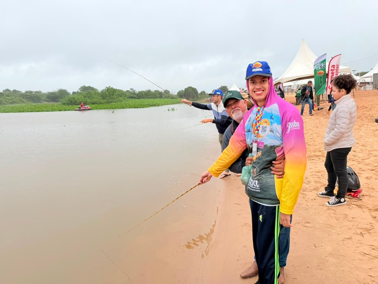 Competição de pesca para PCD inaugura o 43º FIPe em Cáceres