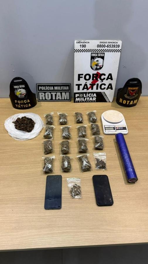 Prisão por tráfico de drogas: dois homens detidos em Pontes e Lacerda