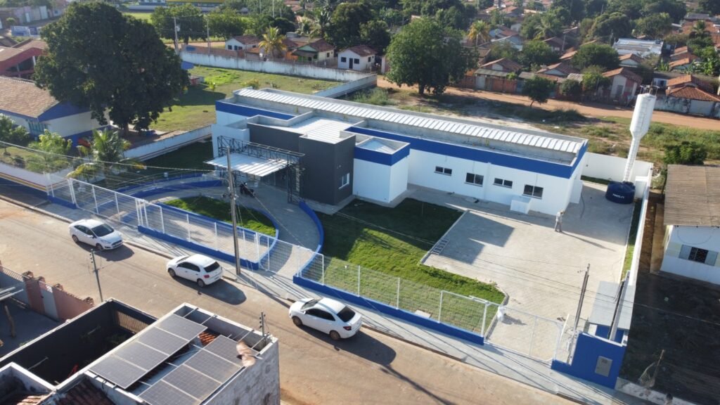 Obras da UBS Jardim Guanabara em Cáceres entram em fase final
