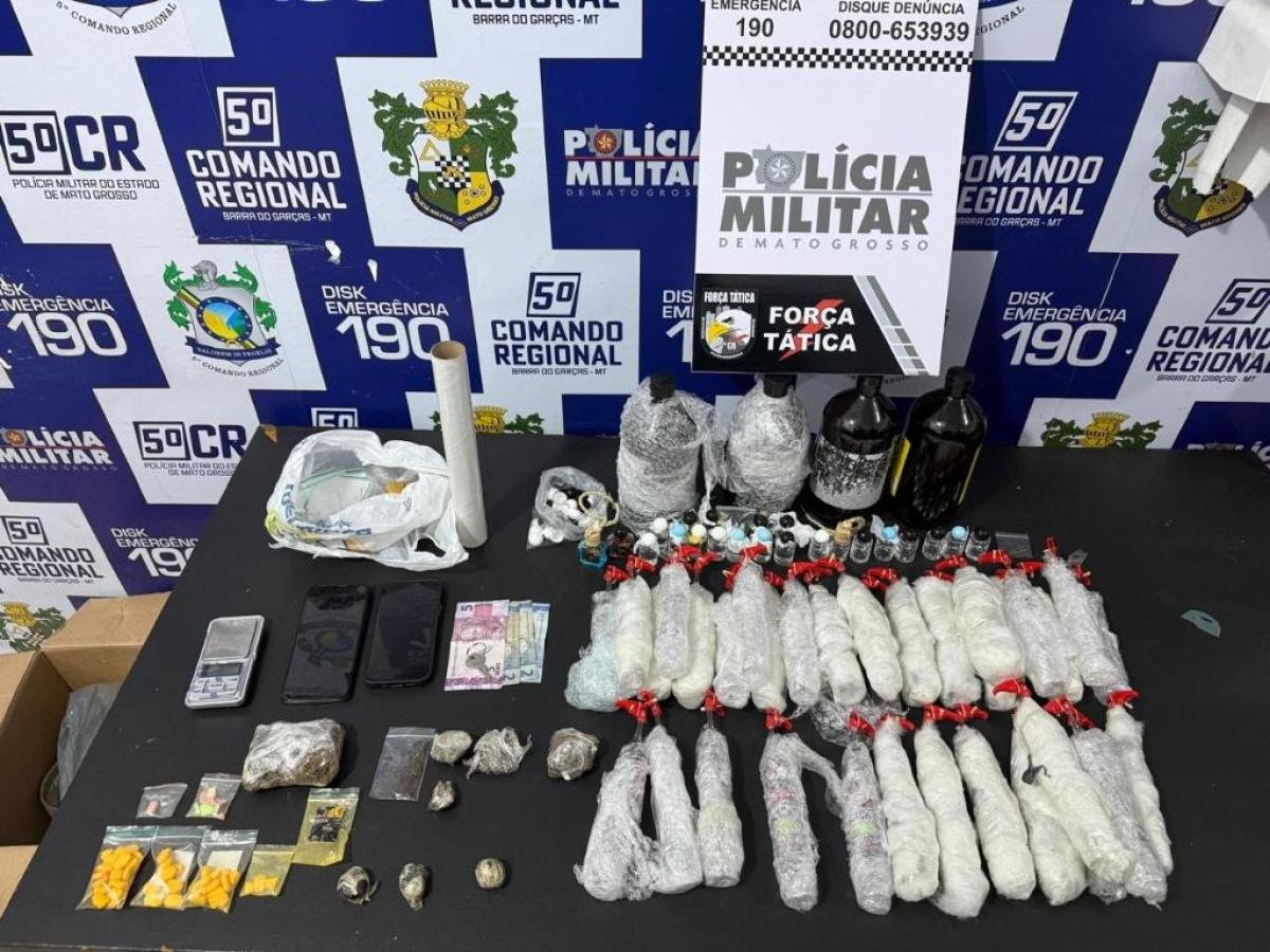 Laboratório de drogas sintéticas desarticulado pela Força Tática