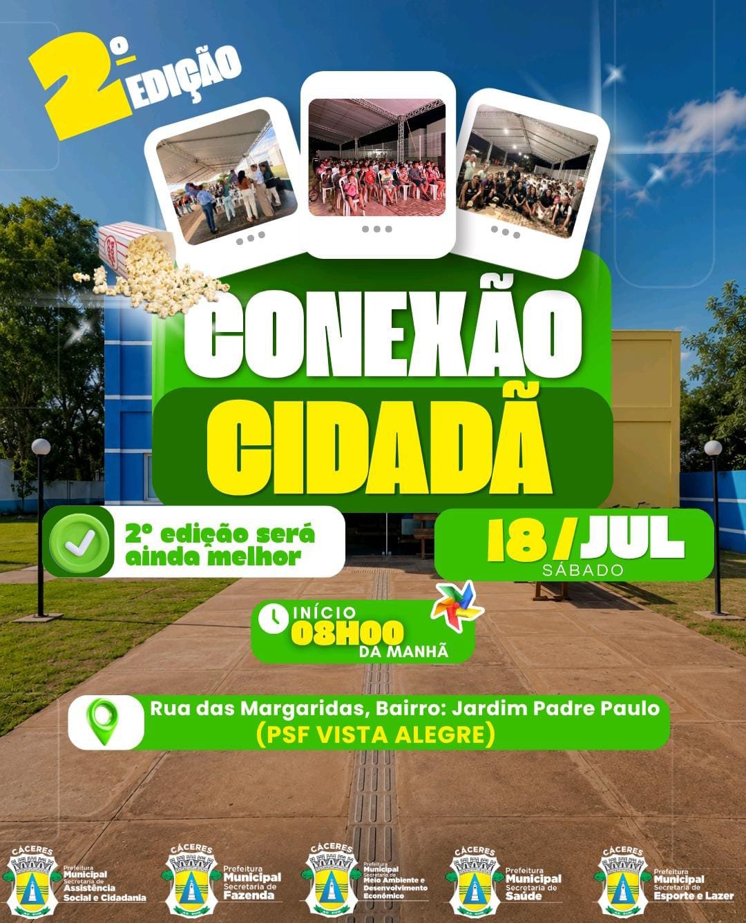 Conexão Cidadã em Cáceres: 2ª edição no Jardim Padre Paulo
