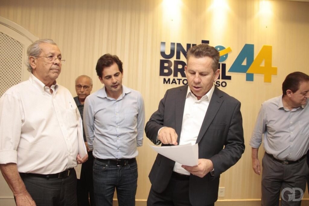 Convenção do União Brasil é oficializada por Mauro Mendes