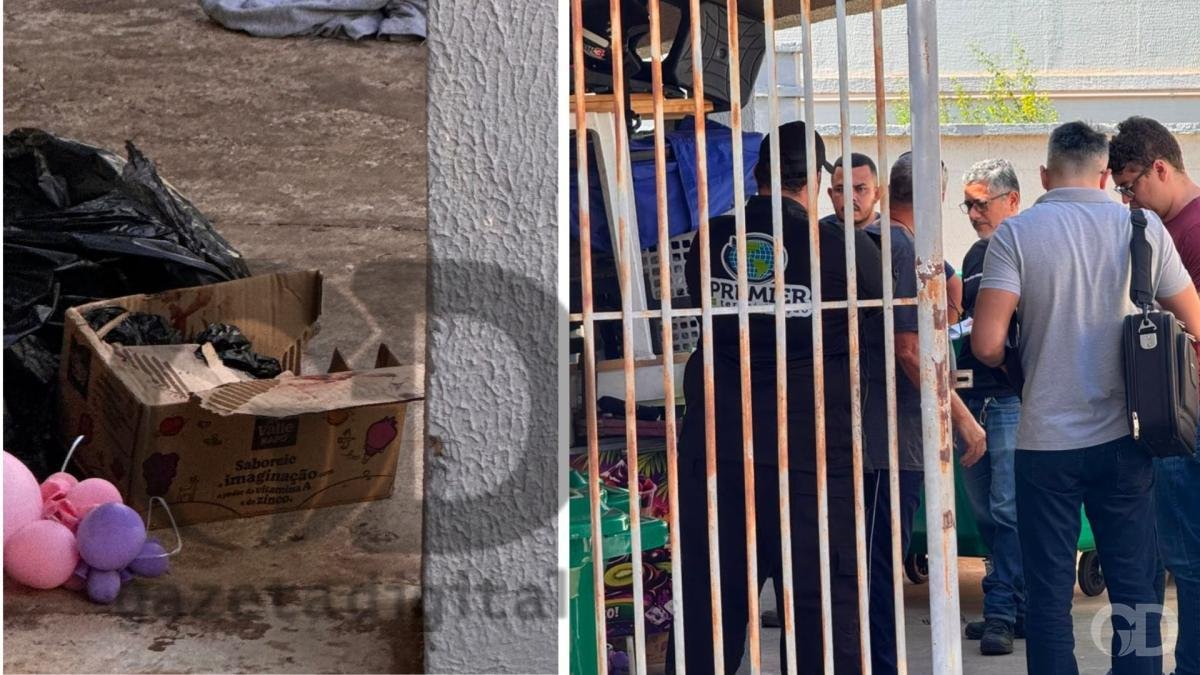 Bebê achado na lixeira nasceu com vida, diz perícia preliminar