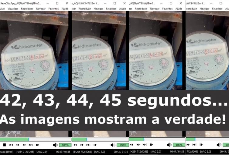 Esclarecimento Águas do Pantanal hidrômetros: vídeo em Cáceres
