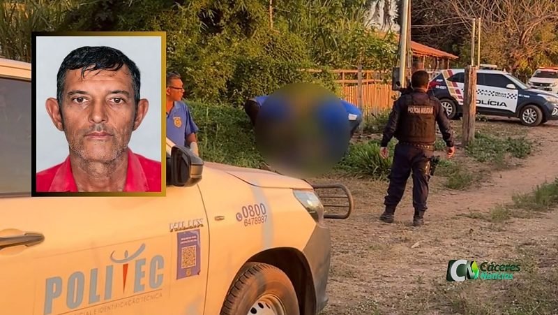 Homem morto em Cáceres: corpo de 60 anos achado na zona rural