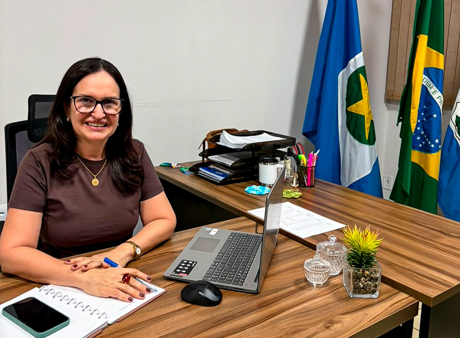 Nomeação de Luciana Gattass comanda Educação de Cáceres
