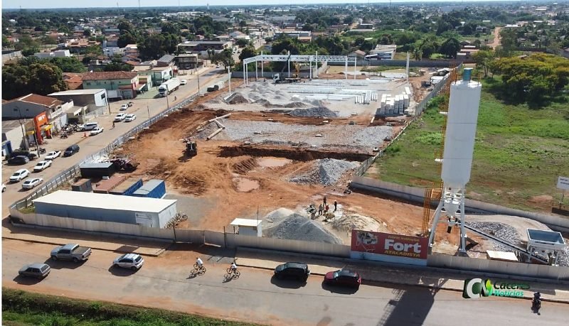 Rua C em Cáceres: Fort Atacadista pagará compensação urbanística