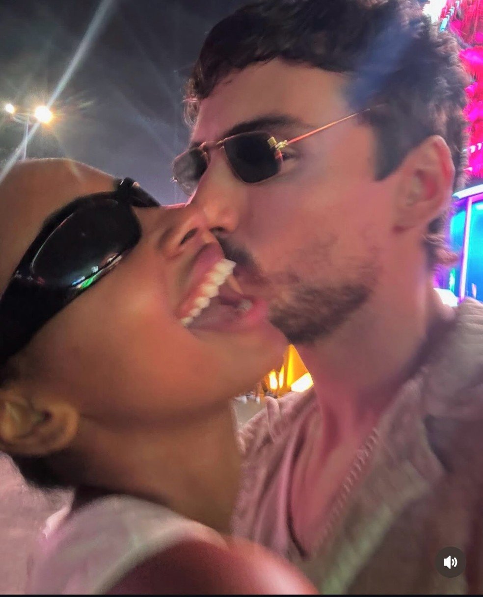 Gabz celebra 2 anos com Jaffar Bambirra e se declara: ‘Já somos pra sempre’ — Foto: Reprodução/Instagram