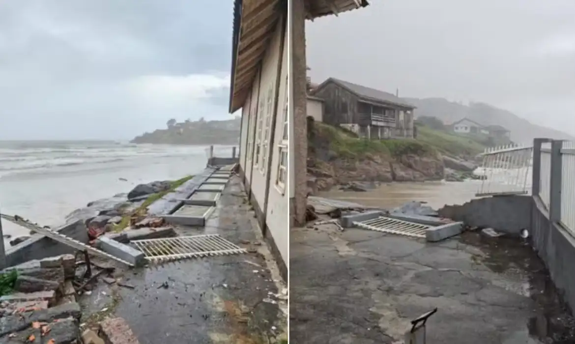 Tsunami meteorológico em SC: entenda o fenômeno raro e seus impactos