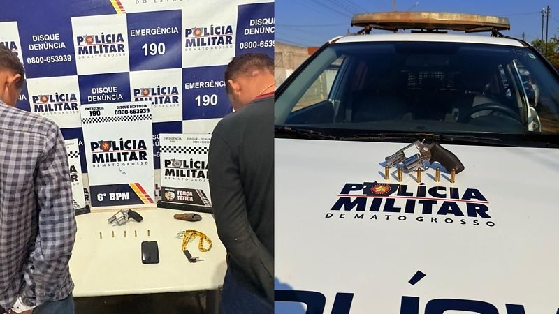 Homens presos em Cáceres armados relatam plano de ataque