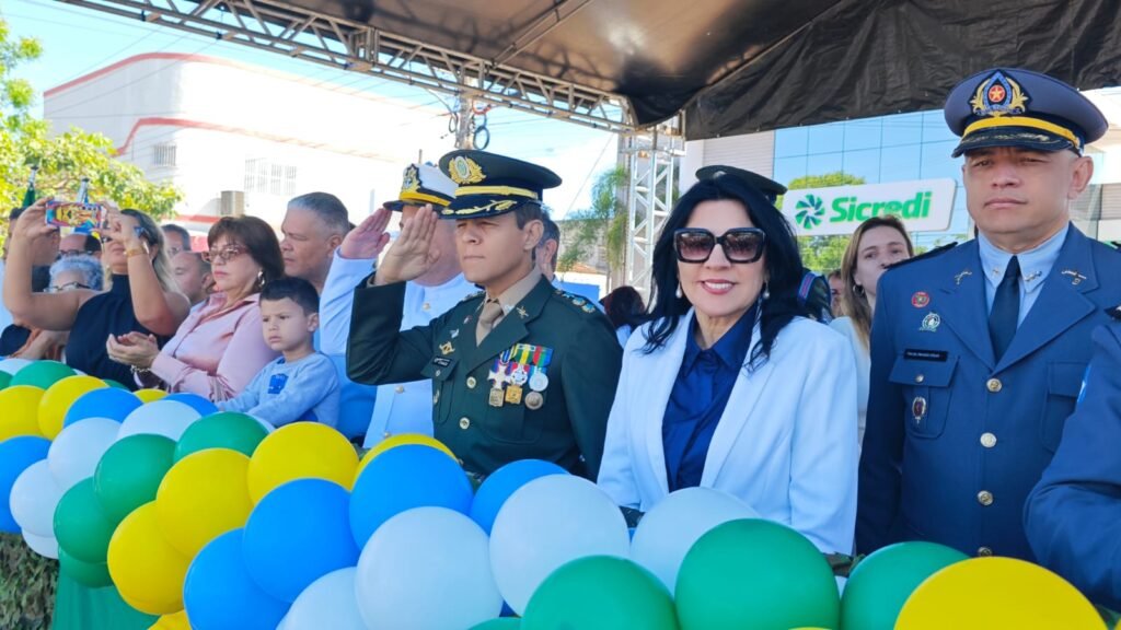 Desfile de 7 de Setembro em Cáceres celebra civismo