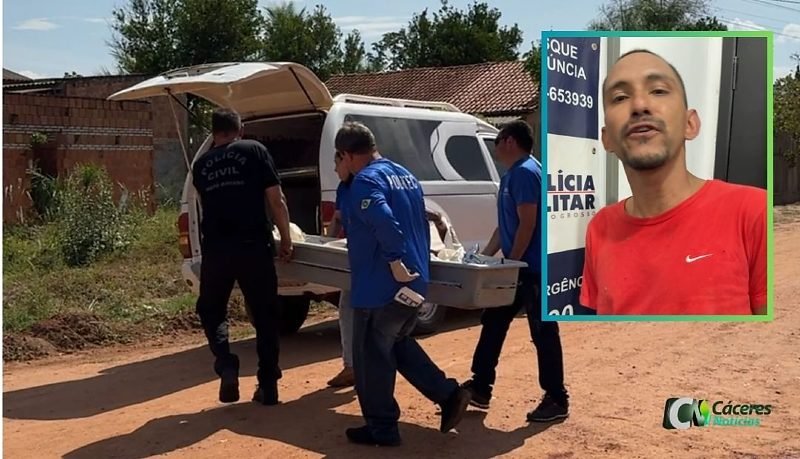 Prisão de homicídio em Cáceres: Polícia prende autor confesso