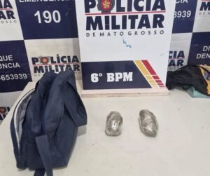 Abordagem com droga em Cáceres: Homem declara venda para facção