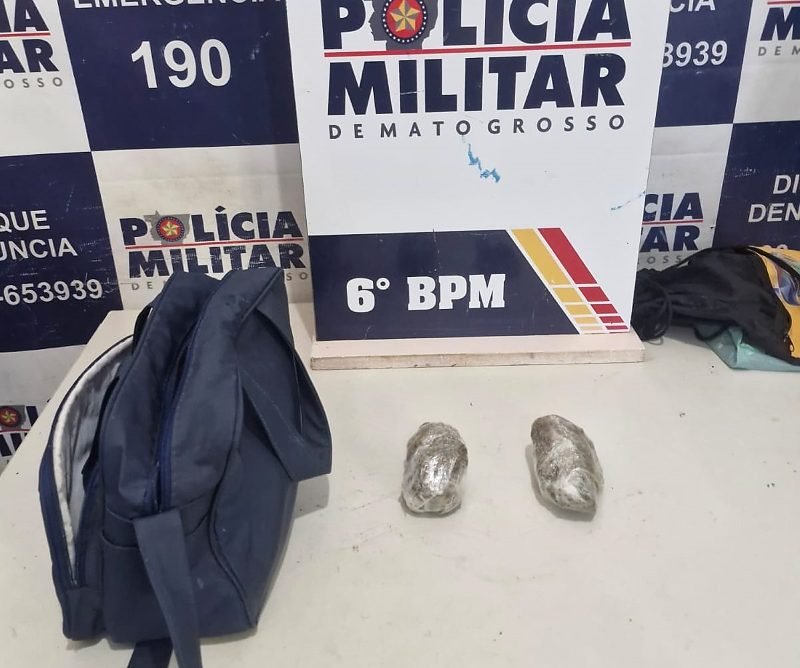 Abordagem com droga em Cáceres: Homem declara venda para facção