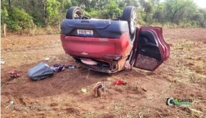 Acidente em Cáceres: Motorista de 66 anos morre em colisão frontal