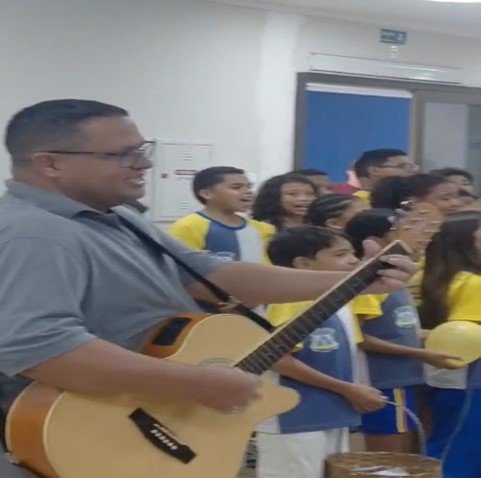 Ação de valorização da vida na Escola Duque de Caxias